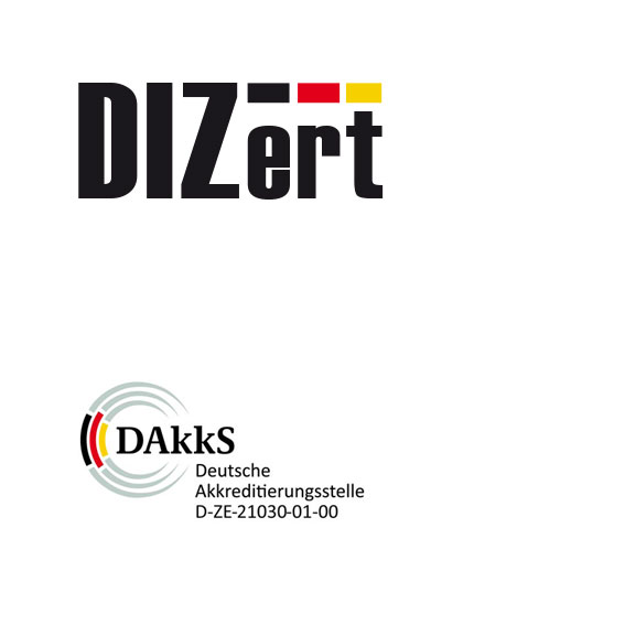 Symbol DAkkS DIZert